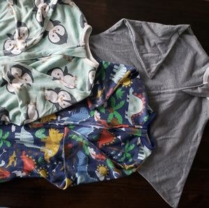 Lot of 2 zipadee zip sleep sacks size medium 6-12m